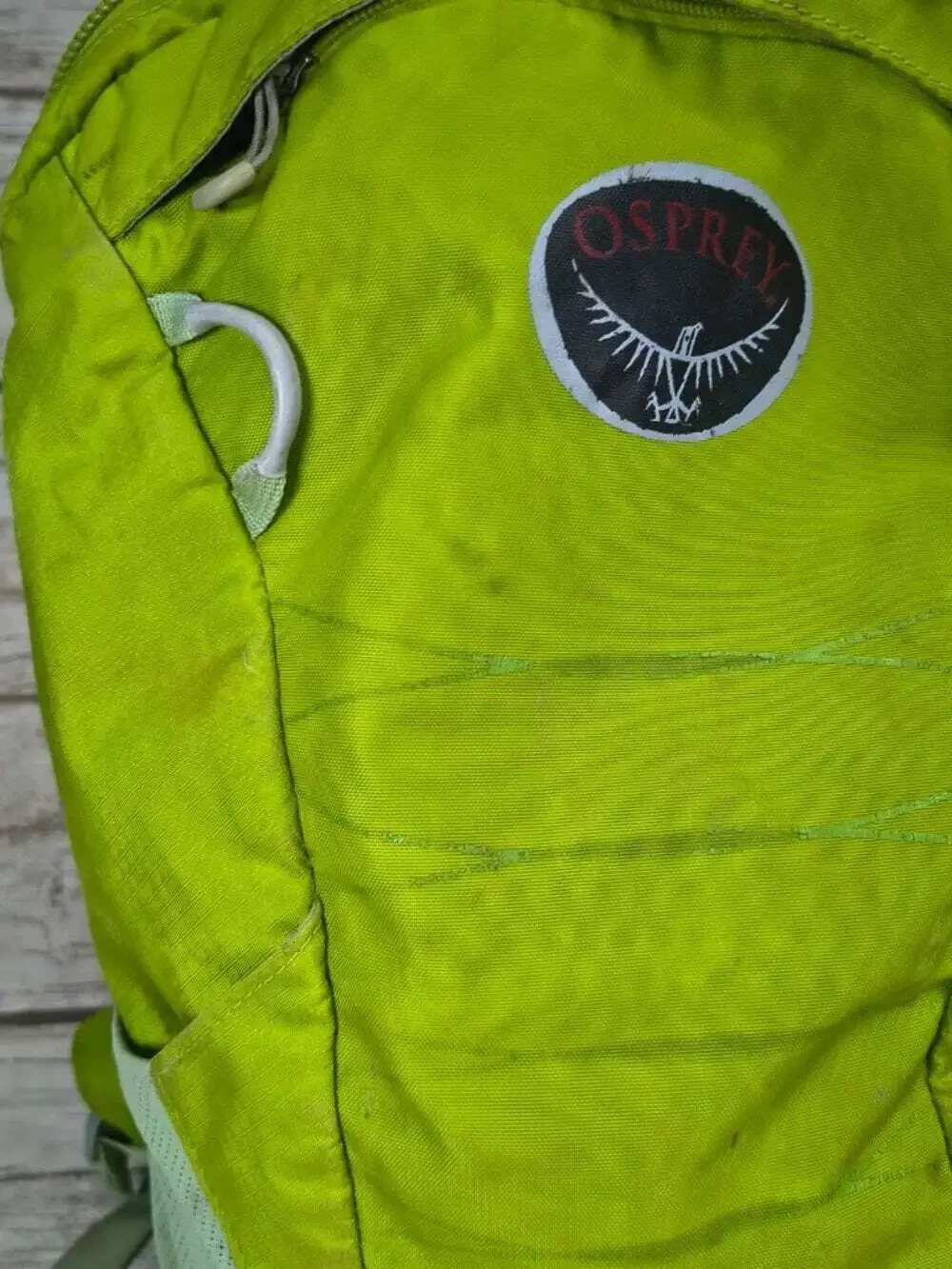 Osprey Orb 12L Backpack 24/Seven Series Lime Green Hiking Daypack Hydration Read